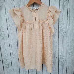 Sante M Cicca Ruffle Blouse